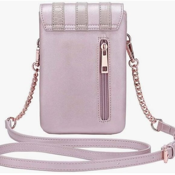 Vendula London Darling Dance Studio Mobile Phone Pouch Crossbody Pink - Picture 2 of 8